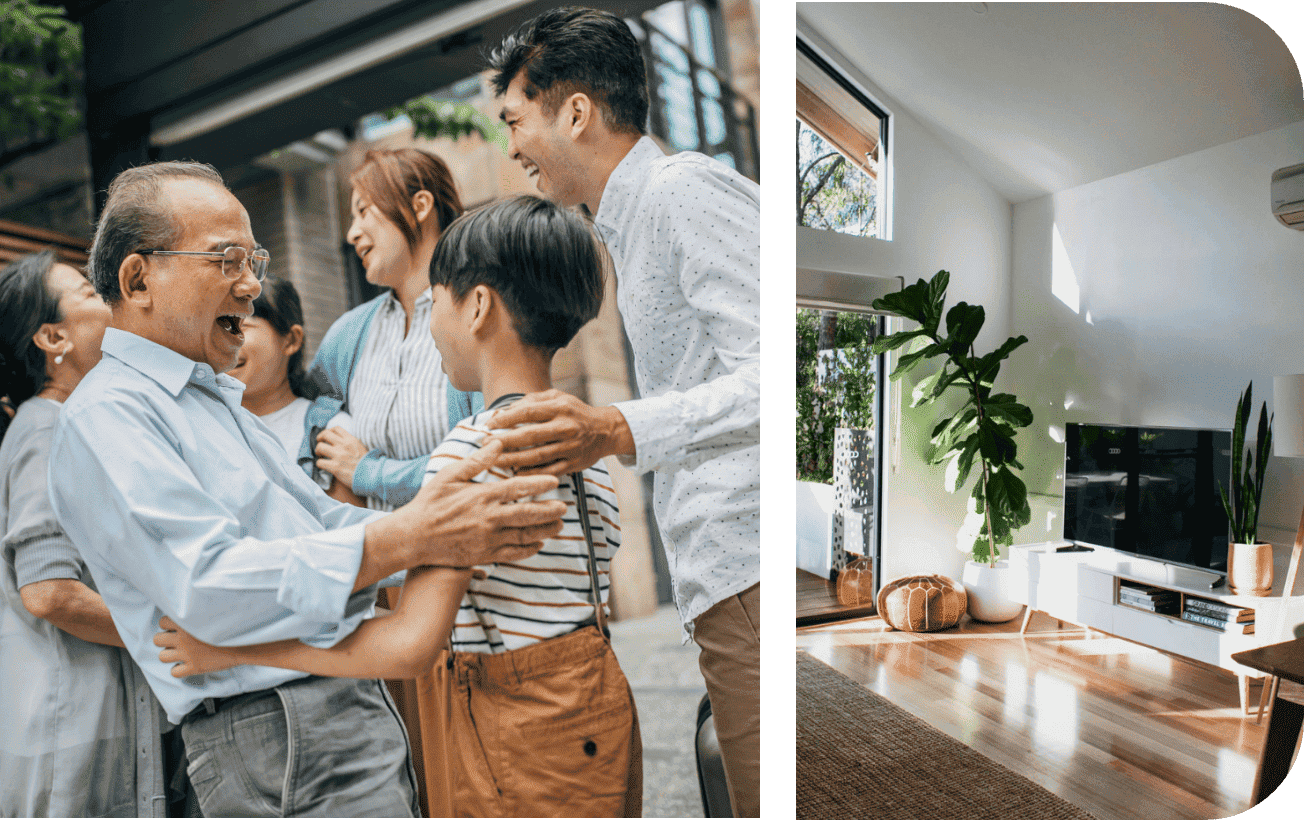 お客様や住居内の画像