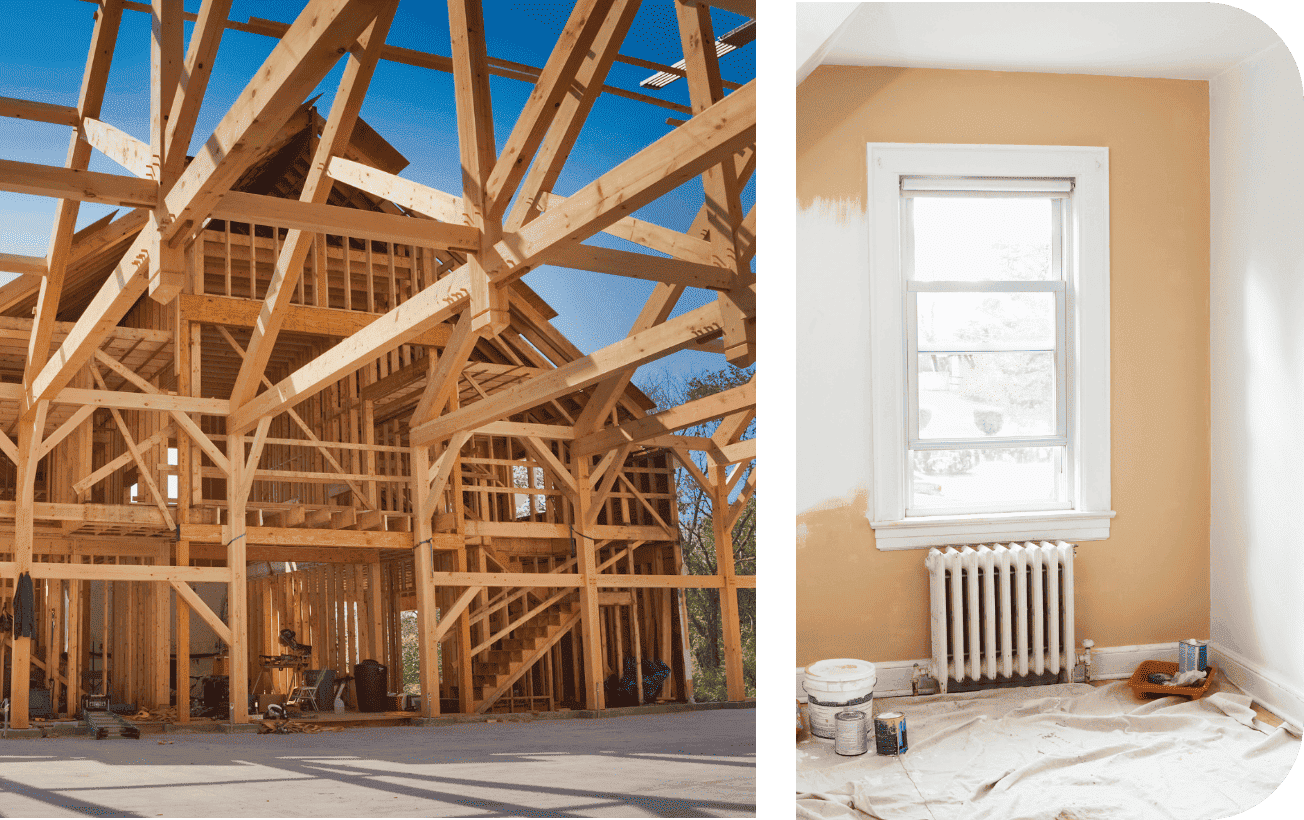 建築中、内装中の画像